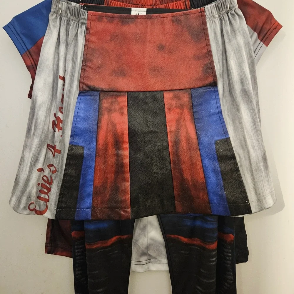 Disney Descendants Evie Costume Outfit Jacket‎ Shirt Pants Halloween size 11/12
